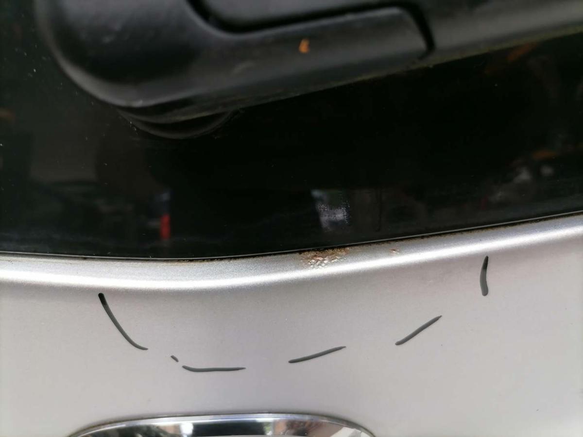 Mazda 3 BK original Heckklappe mit Heckscheibe Silber Fließheck Bj.2004